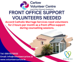 Accord Front Office Support Volunteer
